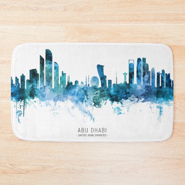 Item preview, Abu Dhabi Skyline designed and sold by ArtPrints.