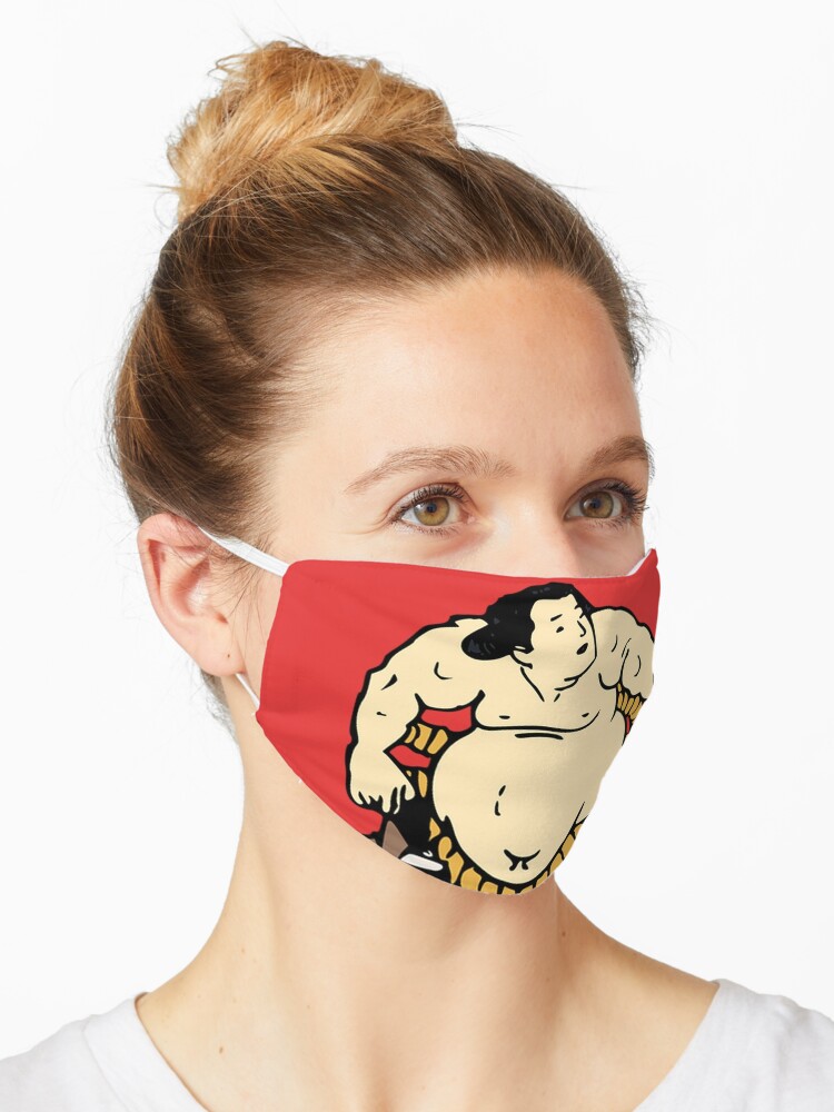 Japanese Sumo Wrestler Mask By Shinobi23 Redbubble