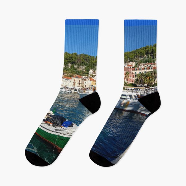 Item preview, Hvar Green Boat  designed and sold by hawkie.