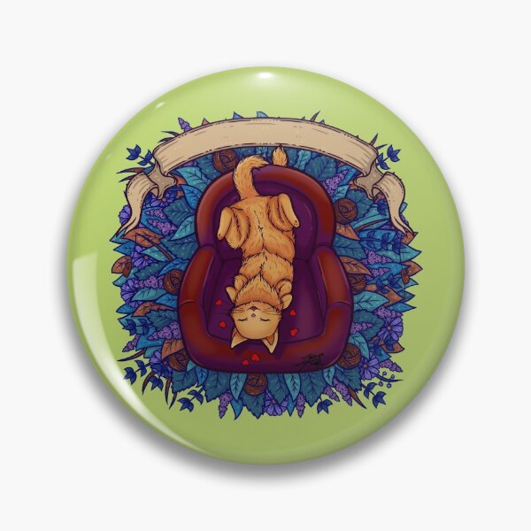 Item preview, Cute Couch Potato Cat Illustration designed and sold by ZaryaKiqo.