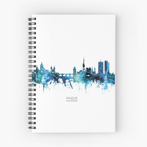 Item preview, Prague (Praha) Czech Republic Skyline designed and sold by ArtPrints.