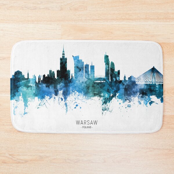 Item preview, Warsaw Poland Skyline designed and sold by ArtPrints.