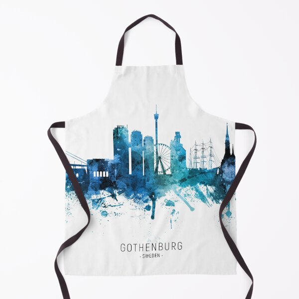 Item preview, Gothenburg Sweden Skyline designed and sold by ArtPrints.