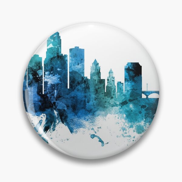 Item preview, Des Moines Iowa Skyline designed and sold by ArtPrints.
