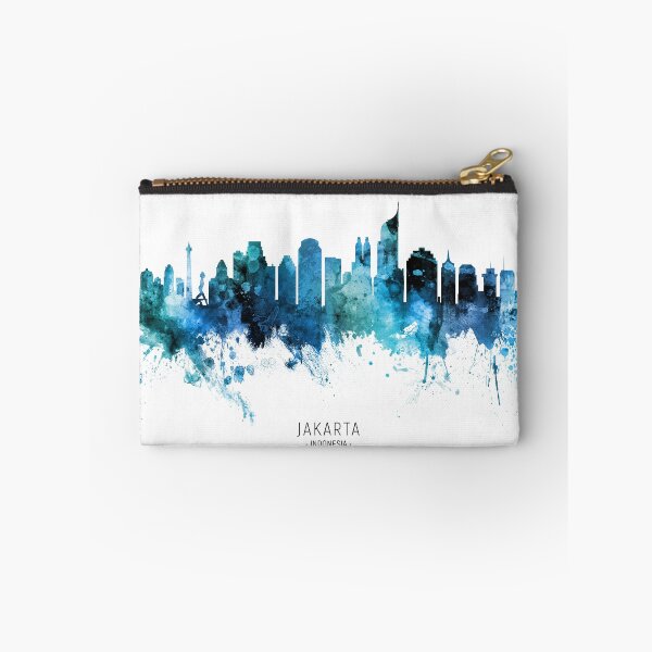 Item preview, Jakarta Skyline Indonesia designed and sold by ArtPrints.