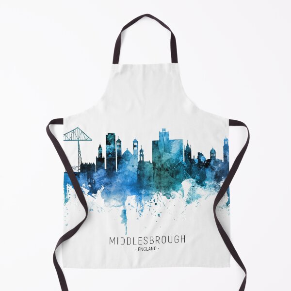 Item preview, Middlesbrough England Skyline designed and sold by ArtPrints.