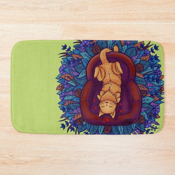 Item preview, Cute Couch Potato Cat Illustration designed and sold by ZaryaKiqo.