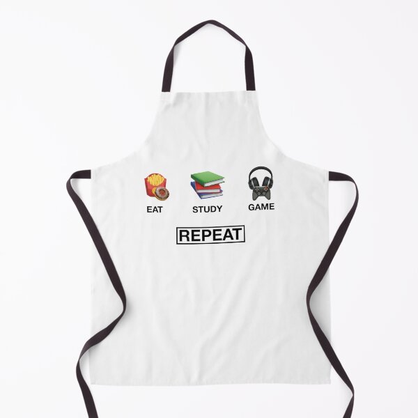 Item preview, Eat study game repeat designed and sold by nuz2.