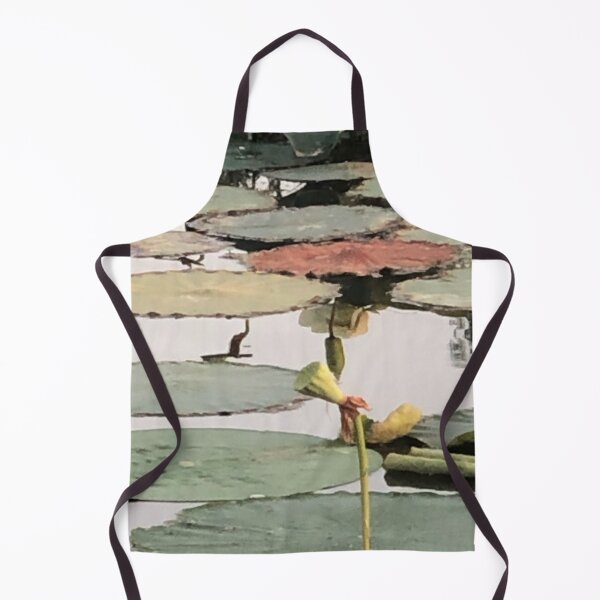 Item preview, Lotus pads in a pond designed and sold by Asiantiger247.
