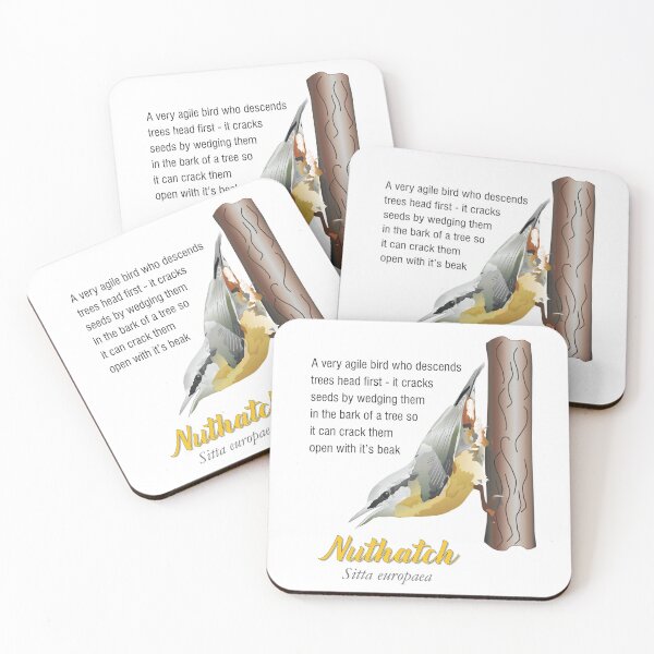 Item preview, Nuthatch Garden Bird designed and sold by BijouArt.