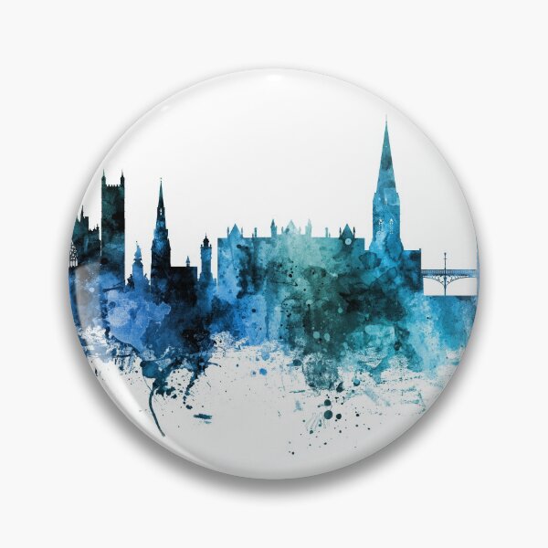Item preview, Exeter England Skyline designed and sold by ArtPrints.