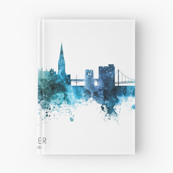 Item preview, Exeter England Skyline designed and sold by ArtPrints.