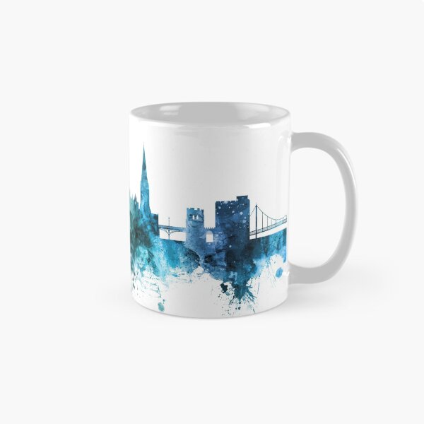 Item preview, Exeter England Skyline designed and sold by ArtPrints.
