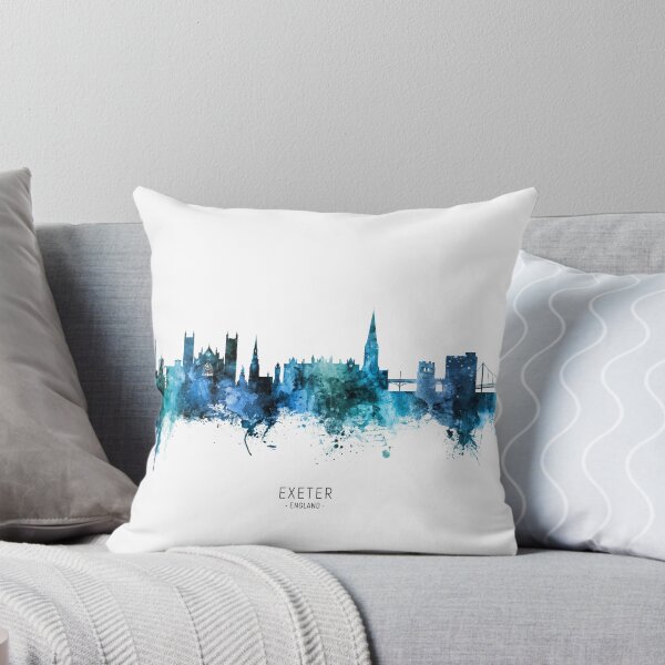 Item preview, Exeter England Skyline designed and sold by ArtPrints.