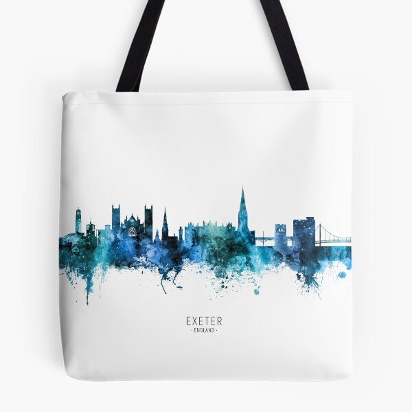 Item preview, Exeter England Skyline designed and sold by ArtPrints.