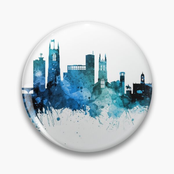 Item preview, Derby England Skyline designed and sold by ArtPrints.
