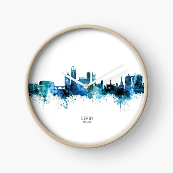 Item preview, Derby England Skyline designed and sold by ArtPrints.