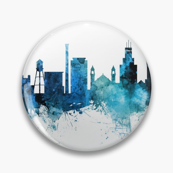 Artikelvorschau, Durham North Carolina Skyline entworfen und verkauft von ArtPrints.