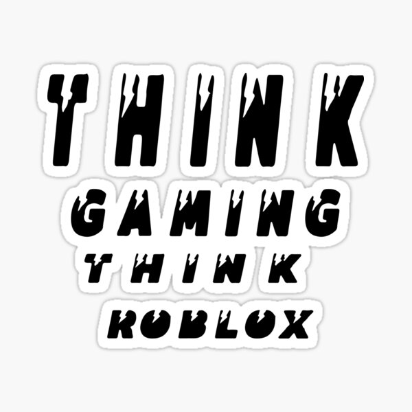 Roblox Video Game Stickers Redbubble - play roblox with ps4 controller roblox hair generator