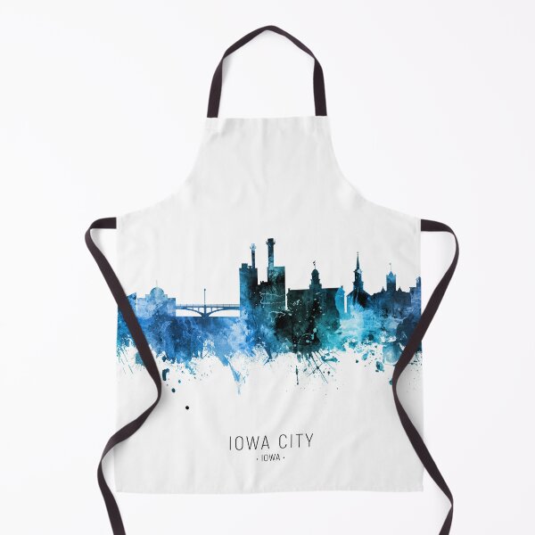 Artikelvorschau, Iowa City Iowa Skyline entworfen und verkauft von ArtPrints.