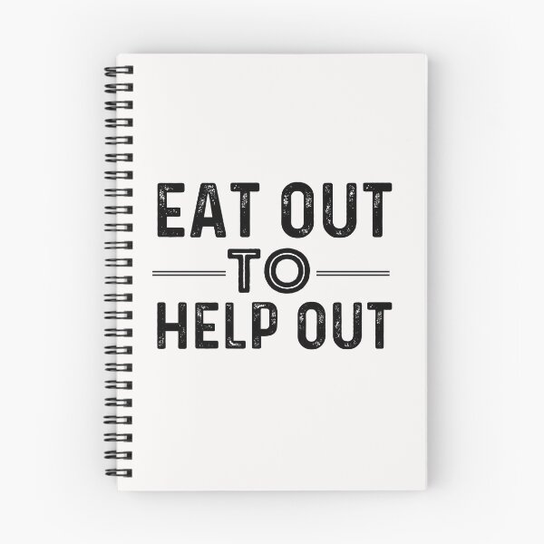 Item preview, eat out to help out, government eat out scheme designed and sold by drifti.