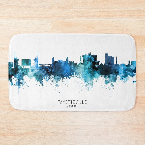 Item preview, Fayetteville Arkansas Skyline designed and sold by ArtPrints.