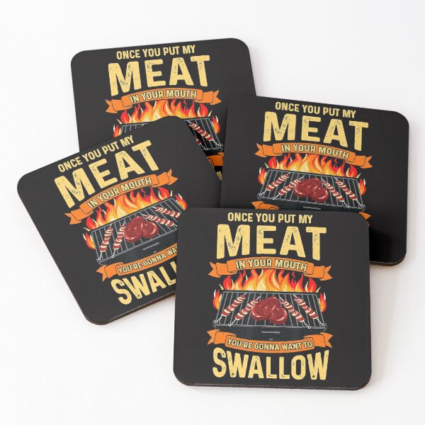 Item preview, Once You Put My Meat In Your Mouth Shirt Grilling Funny BBQ designed and sold by Brigitte98.