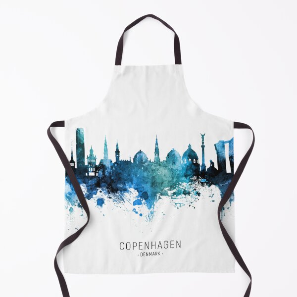 Item preview, Copenhagen Denmark Skyline designed and sold by ArtPrints.