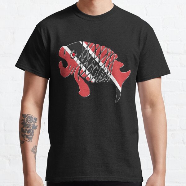 TRINIDAD & TOBAGO FLAG AND FISH Classic T-Shirt