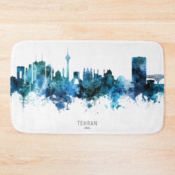 Item preview, Tehran Iran Skyline designed and sold by ArtPrints.