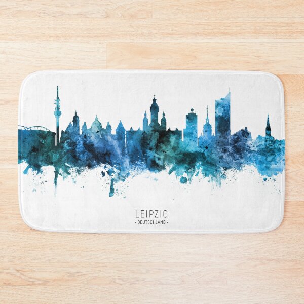 Item preview, Leipzig Germany Skyline designed and sold by ArtPrints.