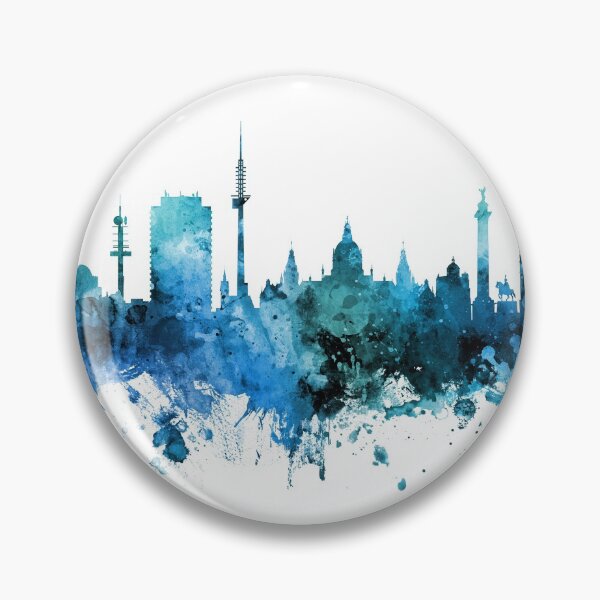 Item preview, Hannover Germany Skyline designed and sold by ArtPrints.