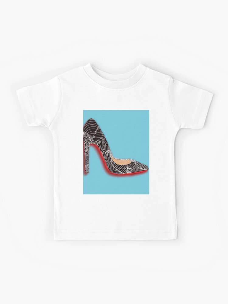 red bottom shoes kids
