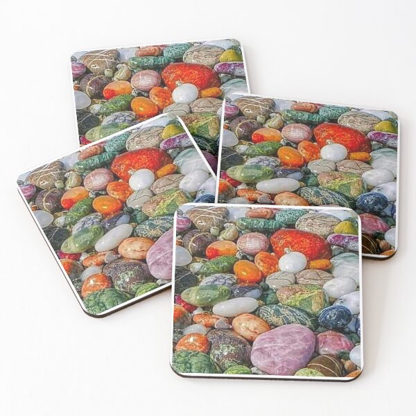 Item preview, Colourful Ocean Pebble Stones designed and sold by So Witcasm ?.