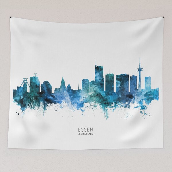 Item preview, Essen Germany Skyline designed and sold by ArtPrints.