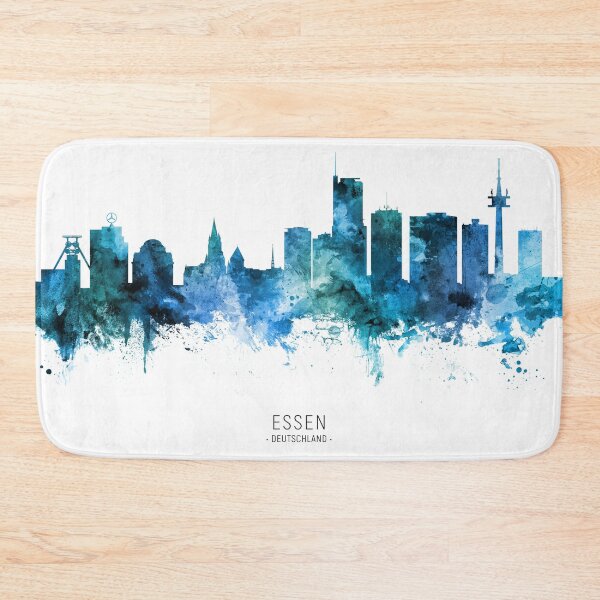 Item preview, Essen Germany Skyline designed and sold by ArtPrints.