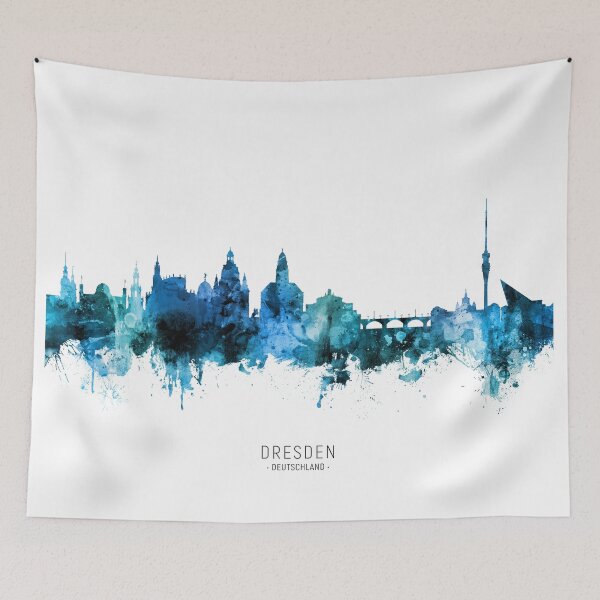 Item preview, Dresden Germany Skyline designed and sold by ArtPrints.