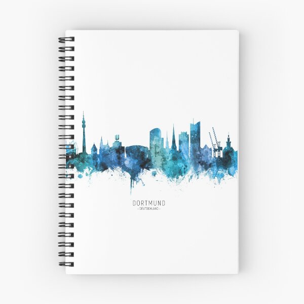 Artikelvorschau, Dortmund Germany Skyline entworfen und verkauft von ArtPrints.