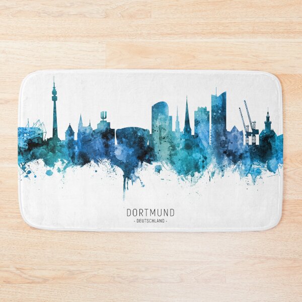 Item preview, Dortmund Germany Skyline designed and sold by ArtPrints.