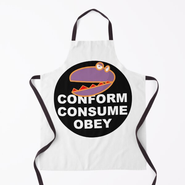 Item preview, Mr Snaffleburger - black circle design designed and sold by Horror, Cult, Eerie, and Matazone.