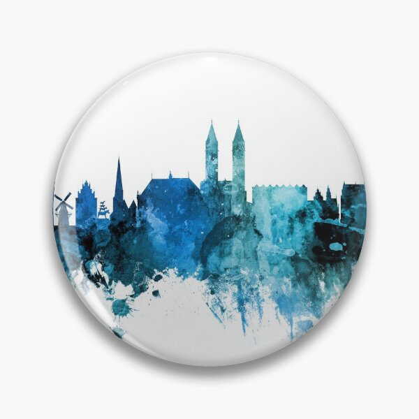 Item preview, Bremen Germany Skyline designed and sold by ArtPrints.