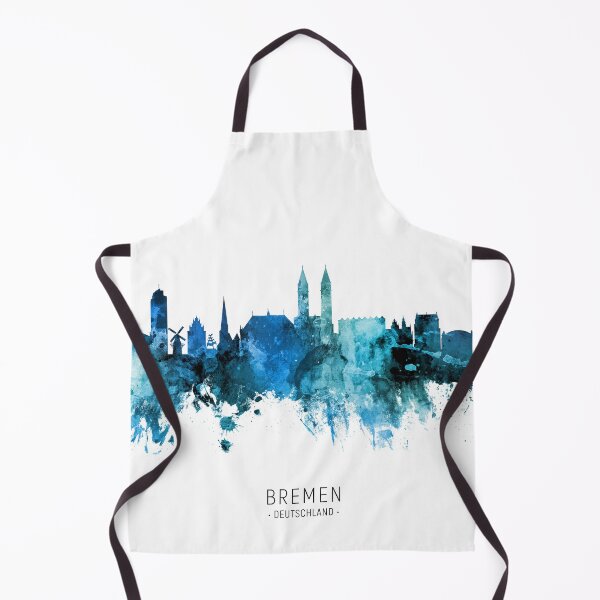 Item preview, Bremen Germany Skyline designed and sold by ArtPrints.