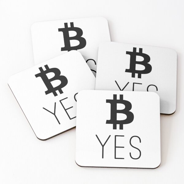 Item preview, Yes (Bitcoin) designed and sold by Bouzdesigns.