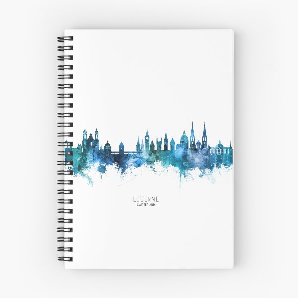 Item preview, Lucerne Switzerland Luzern Skyline designed and sold by ArtPrints.