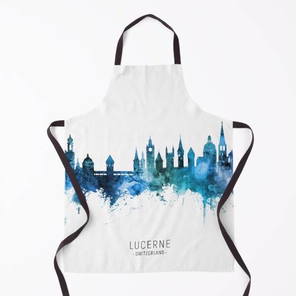 Item preview, Lucerne Switzerland Luzern Skyline designed and sold by ArtPrints.