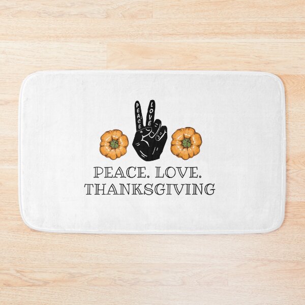 Item preview, Peace Love Thanksgiving Shirt, Fall Pumpkin T-Shirt, Thanksgiving Shirt, Fall Tshirt, Pumpkin Shirt, Thanksgiving Tee, Thankful and blessed designed and sold by T. MINISTRY.