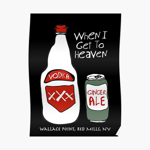 John Prine Country Music - When I Go To Heaven - Singer Folk Music Poster
