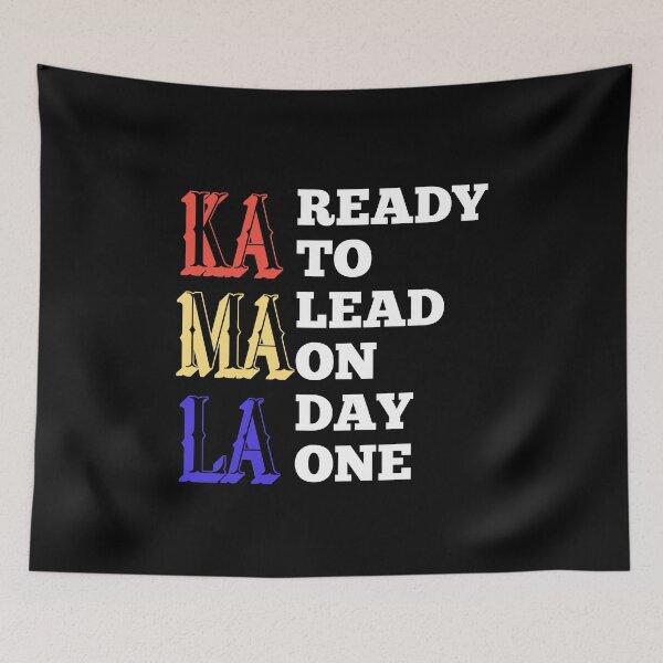 Item preview, VP Kamala, ready to lead on day one! designed and sold by DesignsByRisa.