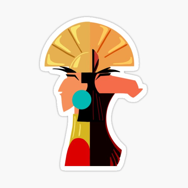 Llama/Emperor Sticker