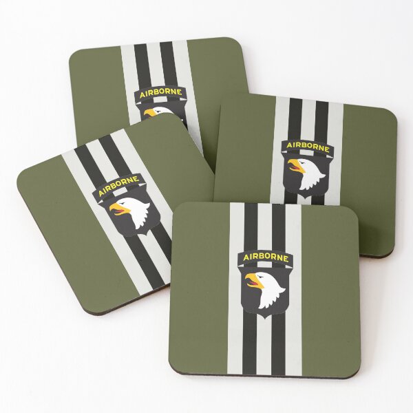 Item preview, D-Day Stripes with 101st Airborne Patch designed and sold by rgrayling.